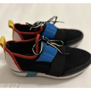 Steven Madden arctic miarctossi black womens size 7 sneakers